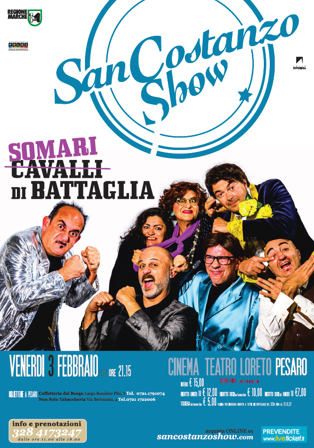 San Costanzo Show - Somari di Battaglia - Pesaro 3 febbraio 2023
